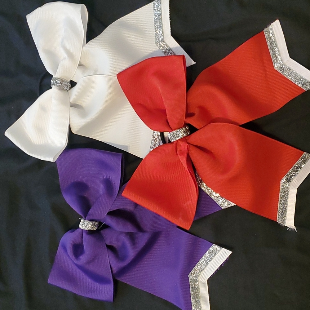 Cheer Bows for Ponytails
